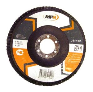 Disc abraziv lamelar P40 125x22mm (1cut-10buc) MPN