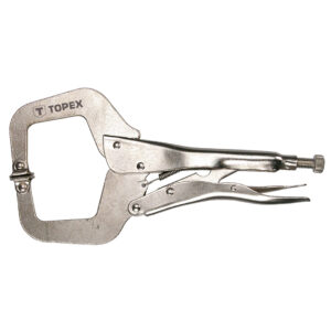 Cleste de sudor tip C. 280 mm. gama de 0-40 mm. Topex.