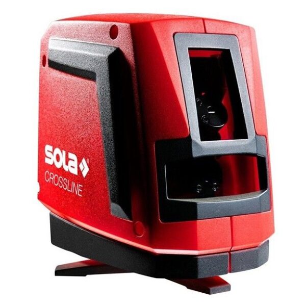 Nivela cu laser Crossline Sola. 20 - 80 m. IP54. 3 x AA. 635 nm. +/- 0.2 mm/m.