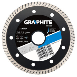 Disc diamant turbo ultra subtire 115x22.2mm Graphite