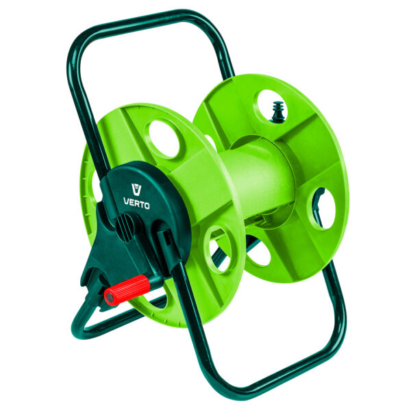 Tambur/ rola pentru furtun de gradina 15G790 Verto. 45 m - 1/2". 15 m - 3/4".