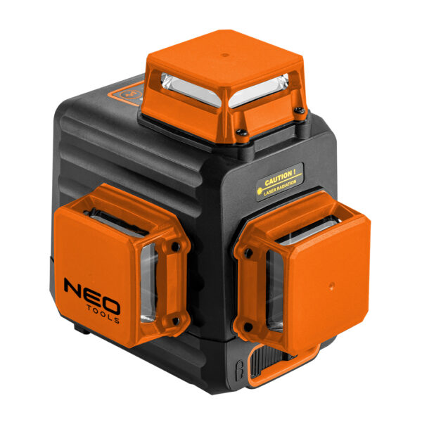 Nivela laser 3D Neo. 20 m. Verde. Geanta. Incarcator. Suport magnetic.