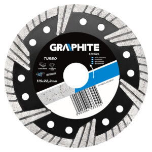 Disc diamant Turbo 115x22.2mm. Graphite
