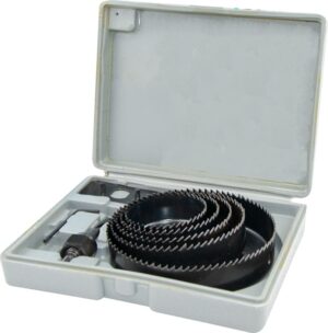 Set freze pentru scos cepuri de lemn MEGA. 8 buc. 64 - 127 mm.
