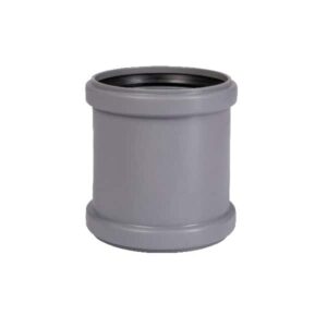 Mufa PP pentru canalizare Turplast-Bis. d 75 mm. Gri.