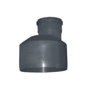 Reductie excentrica PVC inalt pentru canalizare Turplast-Bis. d 110 x 50 mm. Gri.