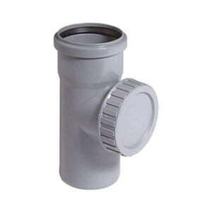 Piesa inspectie PP pentru canalizare Turplast-Bis. d 75 mm. Gri.