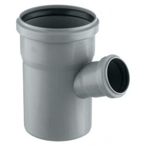Ramificatie PP pentru canalizare Turplast-Bis. d 110 x 50 mm. 67 grade. Gri.