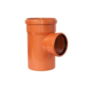 Ramificatie PVC canalizare Turplast-Bis. d 200 х 160 mm. 90 grade. Oranj.