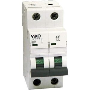 Intrerupator automat Viko by Panasonic. Curba C. 2P. 25 A. 4kA. 4VTB.