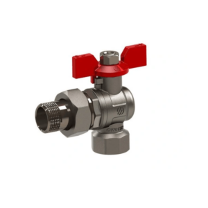 Robinet cu bila, coltar cu olandez SENA ARCO. d 3/4" FE/ FE. PN30.