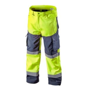 Pantaloni de lucru Neo. Softshell. Reflectorizanti. Galben. Marime M